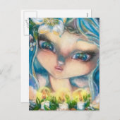 ユール(キリスト降誕祭)のクリスマスカード シーズンポストカード (正面/裏面)