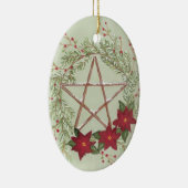 ユール（キリスト降誕祭）の天恵 セラミックオーナメント (右)