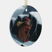 ユール（キリスト降誕祭）の若者山 セラミックオーナメント (右)