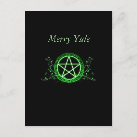 ユール(キリスト降誕祭)の郵便はがき シーズンポストカード (正面)