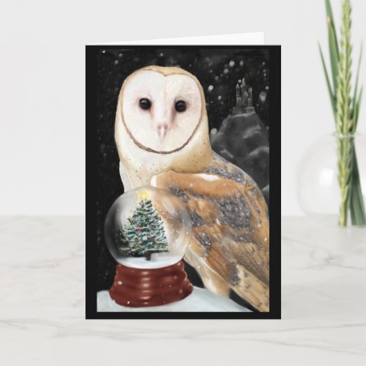 ユール（キリスト降誕祭）のBringer シーズンカード (正面)