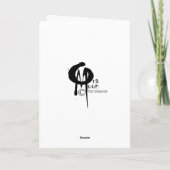 ユール（キリスト降誕祭）のFaery シーズンカード (裏面)