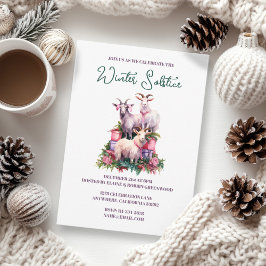 ユール（キリスト降誕祭）ウィンター至ホリデーヤートヴ異教のィッカ 招待状