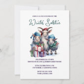 ユール（キリスト降誕祭）ウィンター至ホリデーヤートヴ異教のィッカ 招待状 (正面)