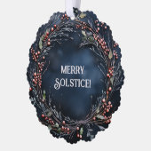 ユール（キリスト降誕祭） オーナメントカード (左)