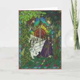 ユール（キリスト降誕祭）、カシ王およびヒイラギ王 シーズンカード