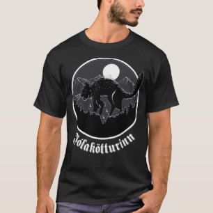 ユール（キリスト降誕祭）キャットジョラコッツリンアイスランド民俗学  Tシャツ