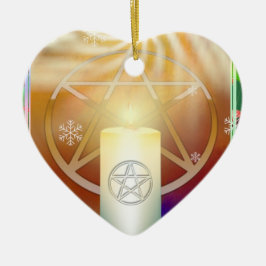 ユール（キリスト降誕祭）サン セラミックオーナメント