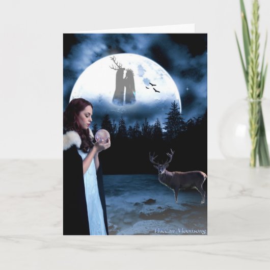 ユール(キリスト降誕祭) シーズンカード (正面)