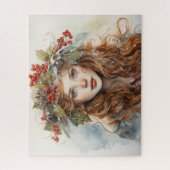 ユール（キリスト降誕祭） ジグソーパズル (縦)