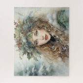 ユール（キリスト降誕祭） ジグソーパズル (縦)