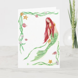 ユール（キリスト降誕祭）タイドグリーティングバイデアンナバッハ カード