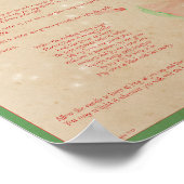 ユール（キリスト降誕祭）ハ賛美ウス ポスター (角)