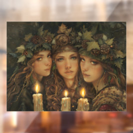 ユール(キリスト降誕祭)マイダン ウィンドウサイン