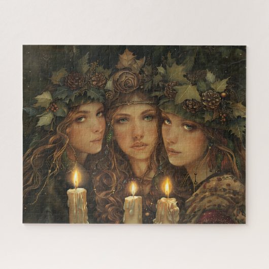 ユール(キリスト降誕祭)マイダン ジグソーパズル (横)