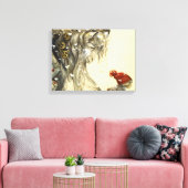 ユール（キリスト降誕祭）ヤートジョンバウアー キャンバスプリント (インサイチュ (リビング))