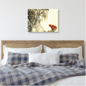 ユール（キリスト降誕祭）ヤートジョンバウアー キャンバスプリント (インサイチュ (寝室))