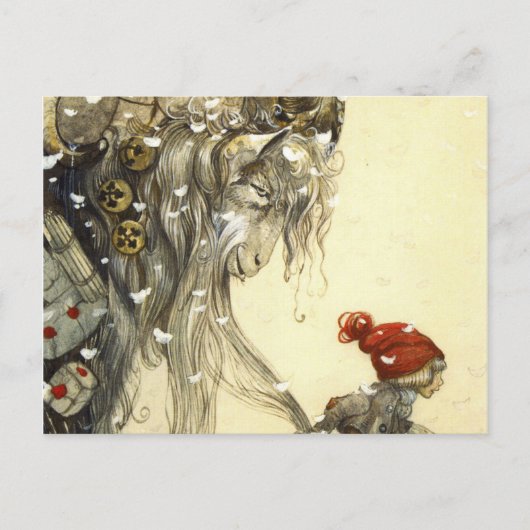 ユール（キリスト降誕祭）ヤートジョンバウアー ポストカード (正面)