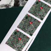 ユール（キリスト降誕祭）リース 星シール