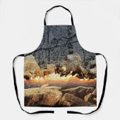 ユール（キリスト降誕祭）ログ エプロン (正面)