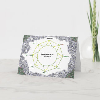 ユール（キリスト降誕祭）休日グリーティングカード シーズンカード