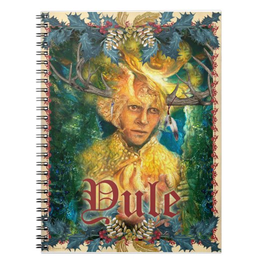 ユール（キリスト降誕祭）冬至手帳 ノートブック (正面)