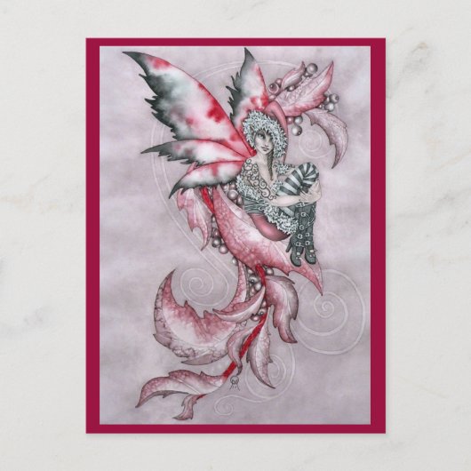 ユール（キリスト降誕祭）工場 ポストカード (正面)