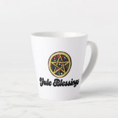 ユール(キリスト降誕祭)恵み カフェラテマグ (右アングル)