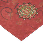 ユール(キリスト降誕祭)曼荼羅 ミディアムテーブルランナー (コーナー)