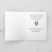 ユール（キリスト降誕祭） – 灰が成長するにつれて シーズンカード (内部)