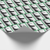 ユール（キリスト降誕祭）猫包装紙 ラッピングペーパー (角)