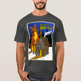 ユール(キリスト降誕祭)猫 Tシャツ