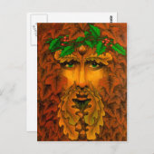 ユール（キリスト降誕祭）王 ポストカード (正面/裏面)