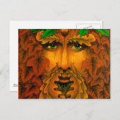 ユール（キリスト降誕祭）王 ポストカード (正面/裏面)