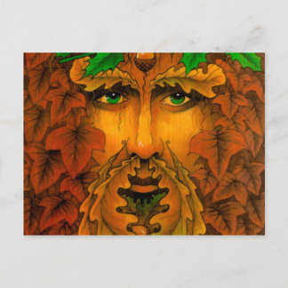 ユール（キリスト降誕祭）王 ポストカード