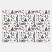 ユール（キリスト降誕祭）,異教のノルディックホリデイ ラッピングペーパーシート (正面3)