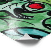 ユール（キリスト降誕祭）異教のペンタグラム フォトプリント            (角)