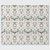 ユール(キリスト降誕祭)異教の,北欧,至,冬,クリスマス ラッピングペーパー (フラット)