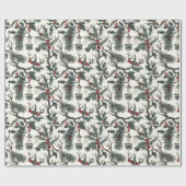 ユール(キリスト降誕祭)異教の,北欧,至,冬,クリスマス ラッピングペーパー (フラット)