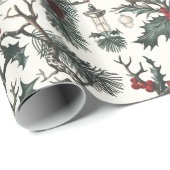 ユール(キリスト降誕祭)異教の,北欧,至,冬,クリスマス ラッピングペーパー (ロールコーナー)