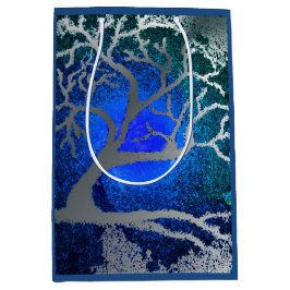 ユール（キリスト降誕祭）銀木抱き枕 ミディアムペーパーバッグ