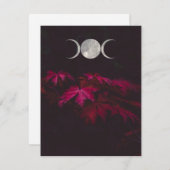 ユール・ブレッシングカード シーズンカード (正面/裏面)