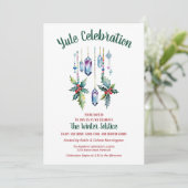 ユール・ボホ・クリスタル ウィンター フローラル サルストice 招待状 (スタンド正面)