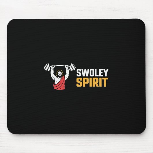 ユーレイスピリットボディビルトレーニング信仰 –  マウスパッド (正面)