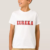 😜💡ユーレカおもしろいークールク感嘆子の素晴らしい Tシャツ (正面)