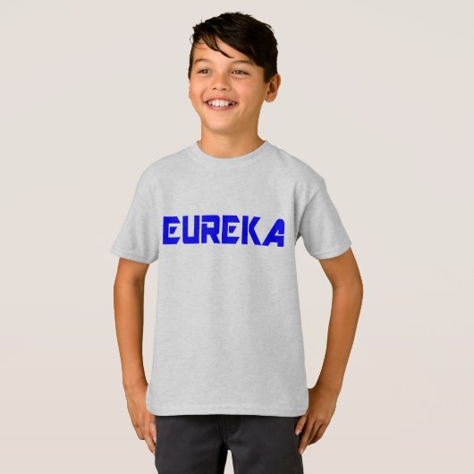 😜💡ユーレカおもしろいークールク感嘆子の素晴らしい Tシャツ (正面フル)