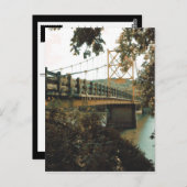 ユーレカのビーバーブリッジ春 ポストカード (正面/裏面)