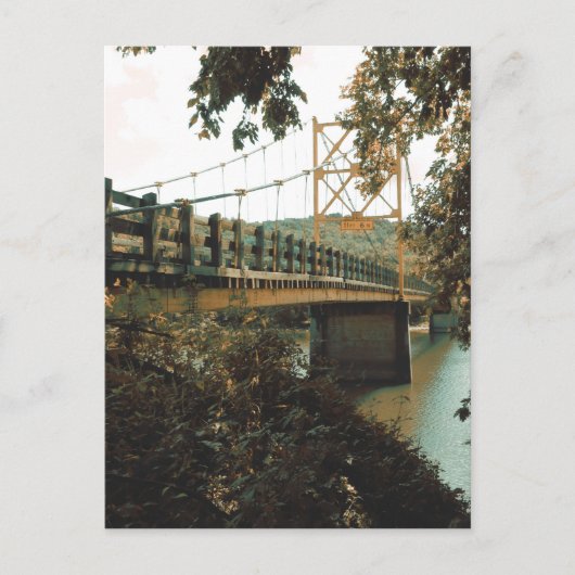 ユーレカのビーバーブリッジ春 ポストカード (正面)