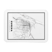 ユーレカの地図 マグネット (横)