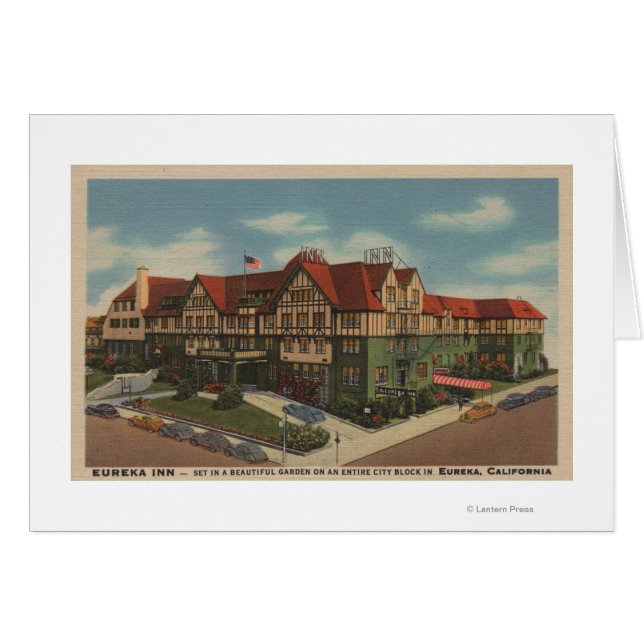 ユーレカインホテルビューインユーレカ，カリフォルニア (正面横)